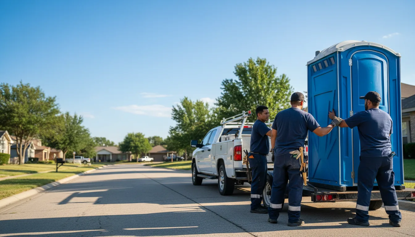 Portable Toilet Rental in Sacred Heart, MN near me